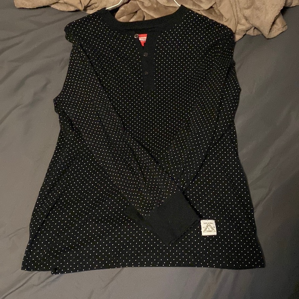 SUPREME HENLEY POLKA DOT SHIRT
